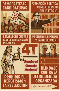 Morena frente al “espejo negro” y su próximo Consejo Nacional