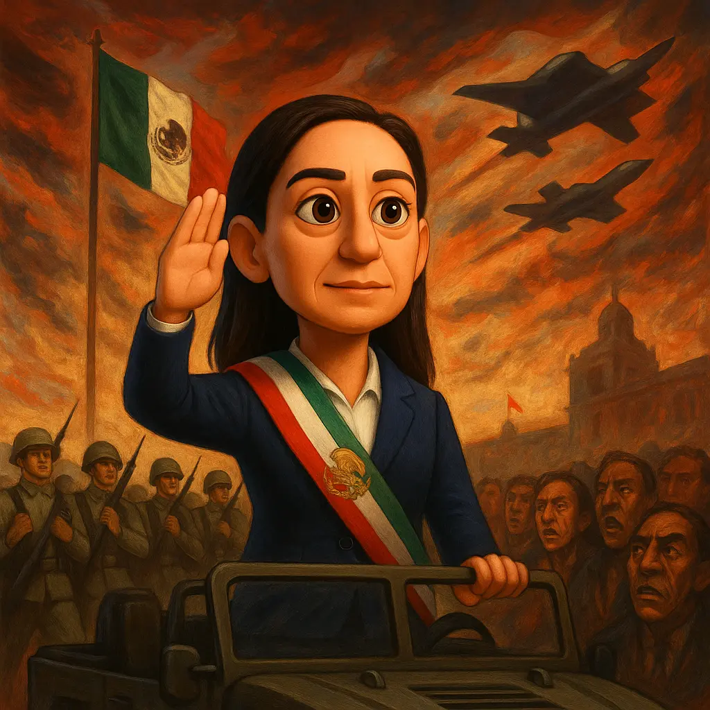 Claudia Sheinbaum y el peso histórico de su primer desfile militar