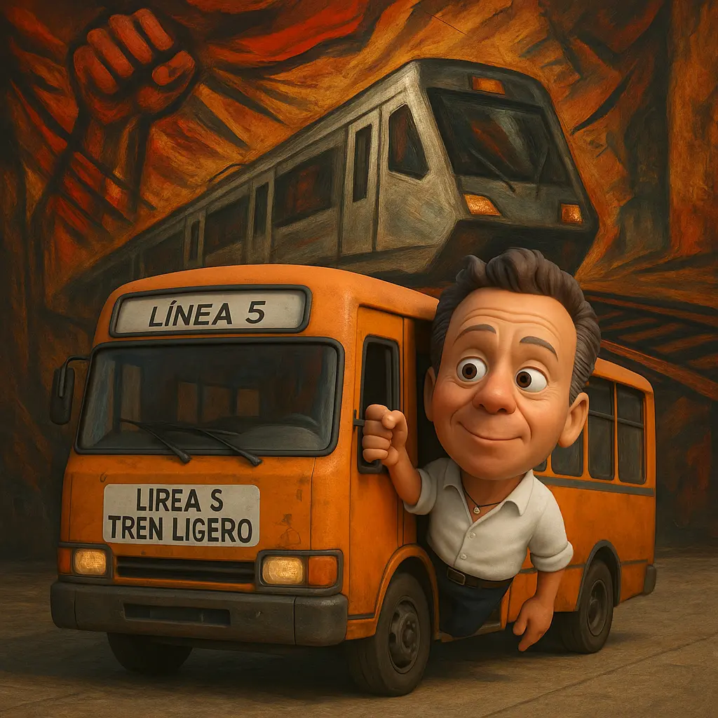 Imagen de El engaño de la “Línea 5 del Tren Ligero”: improvisación y simulación de Pablo Lemus