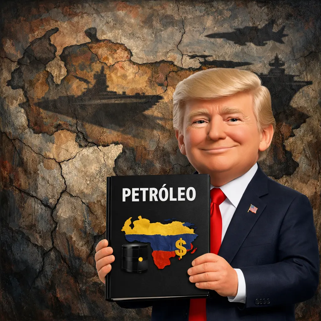 Imagen de Venezuela en “custodia”: cuando la democracia llega escoltada por portaaviones