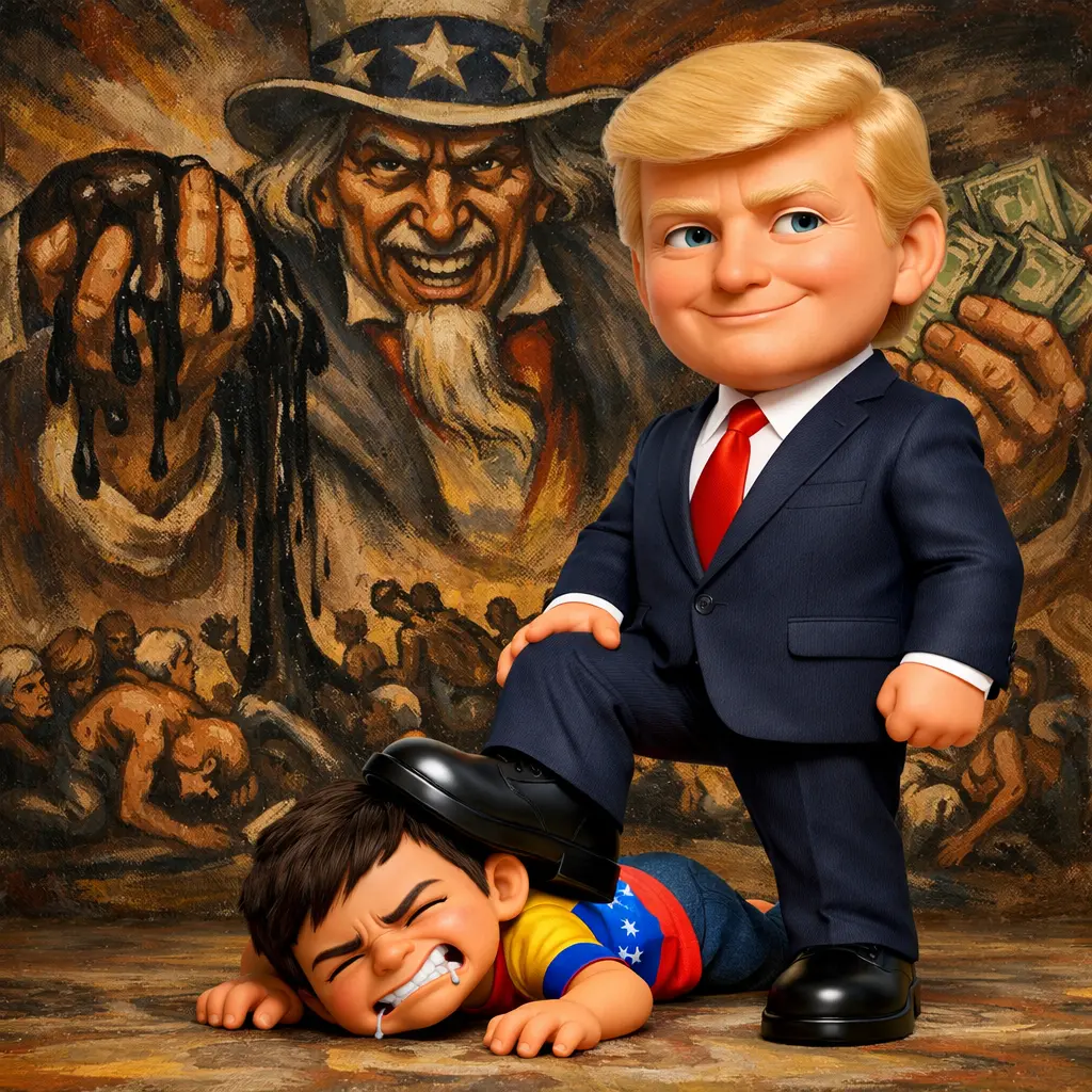 Imagen de Venezuela: un pequeño paso para Trump, un gran salto para el imperialismo.