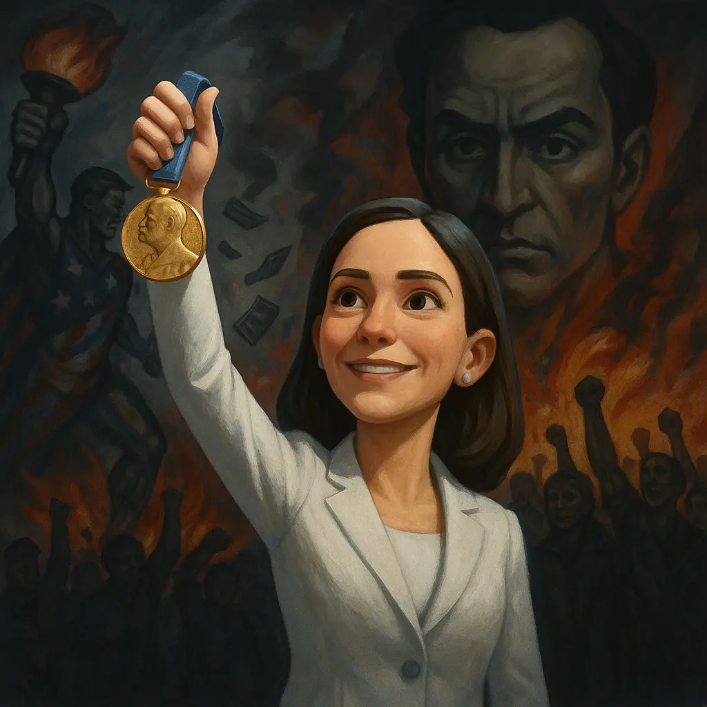 María Corina Machado: del fuego cruzado a la paz — 23 años de resistencia venezolana