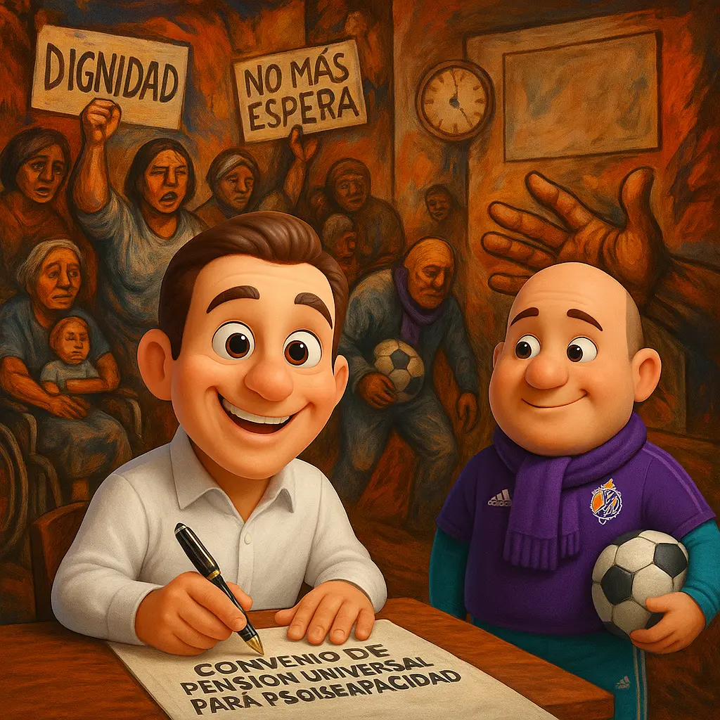 Imagen de LA FIRMA QUE FALTA Y LA DISCAPACIDAD QUE DUELE