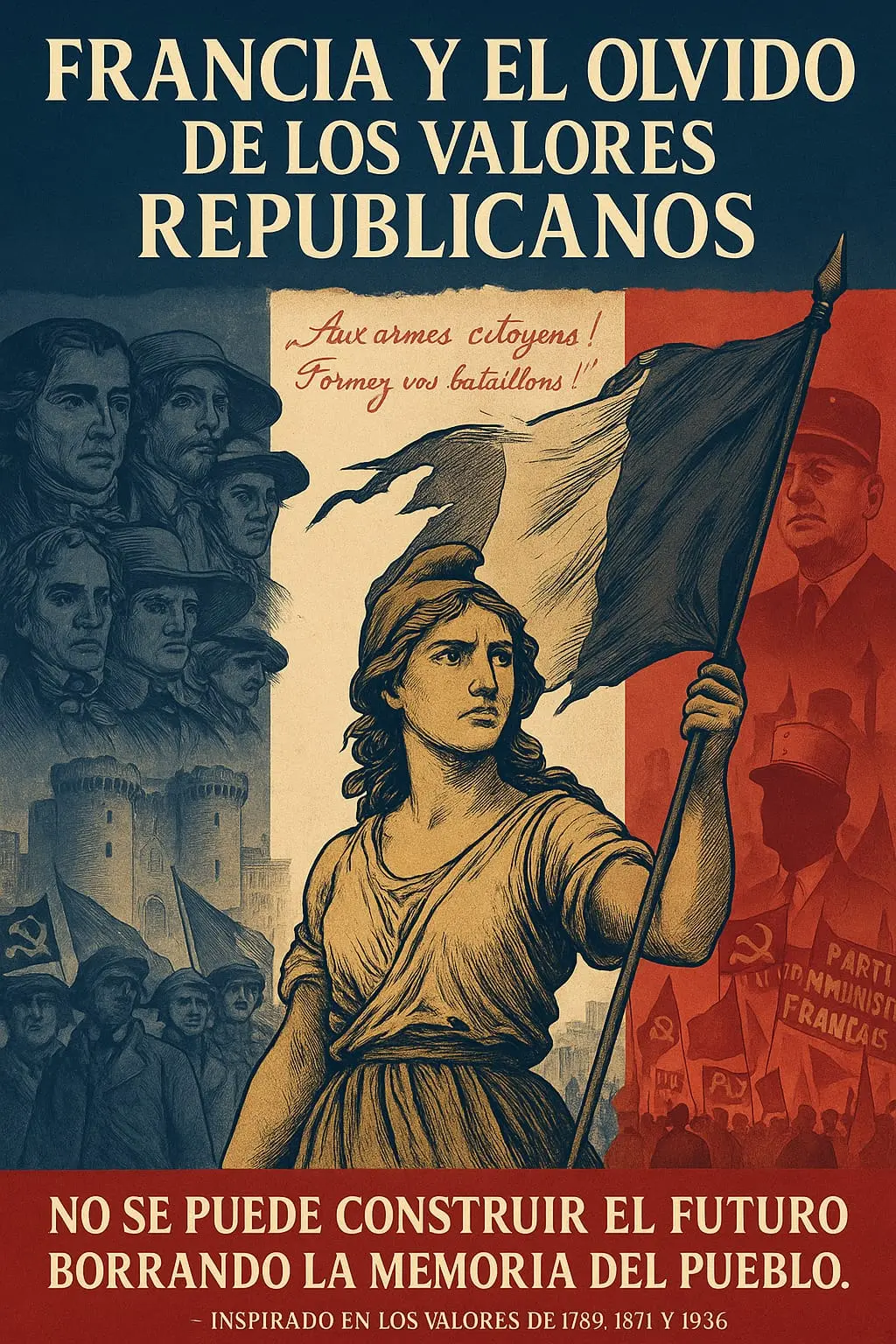 Imagen de Francia y el olvido de los valores republicanos.