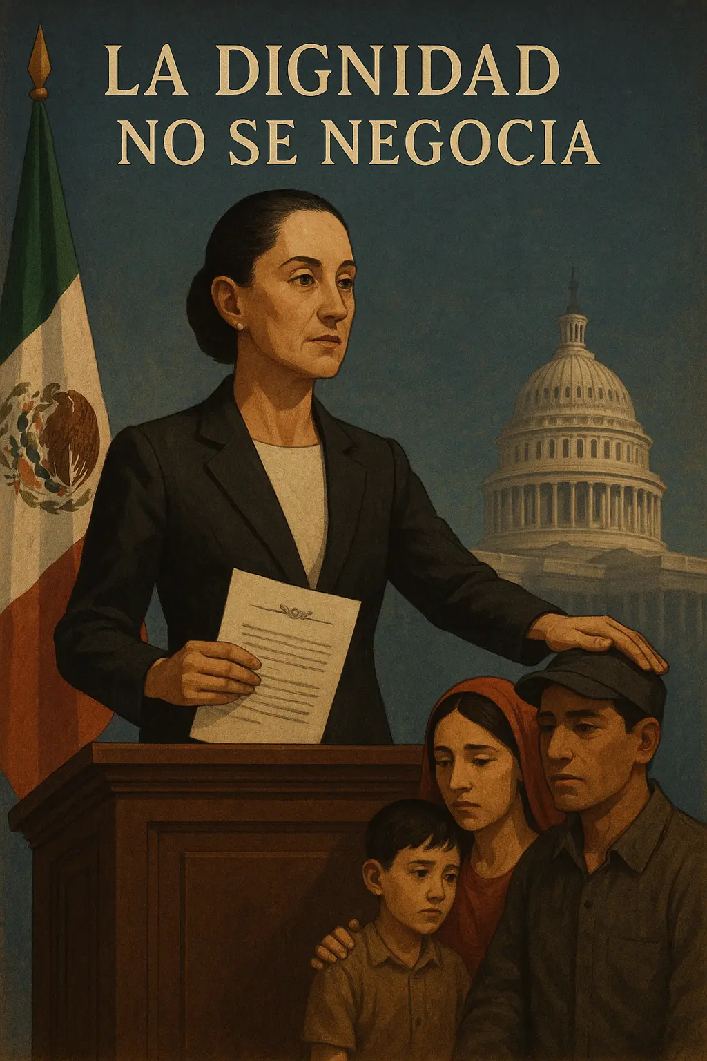Los migrantes no son criminales, son raíces vivas: Claudia Sheinbaum responde con dignidad a Estados Unidos