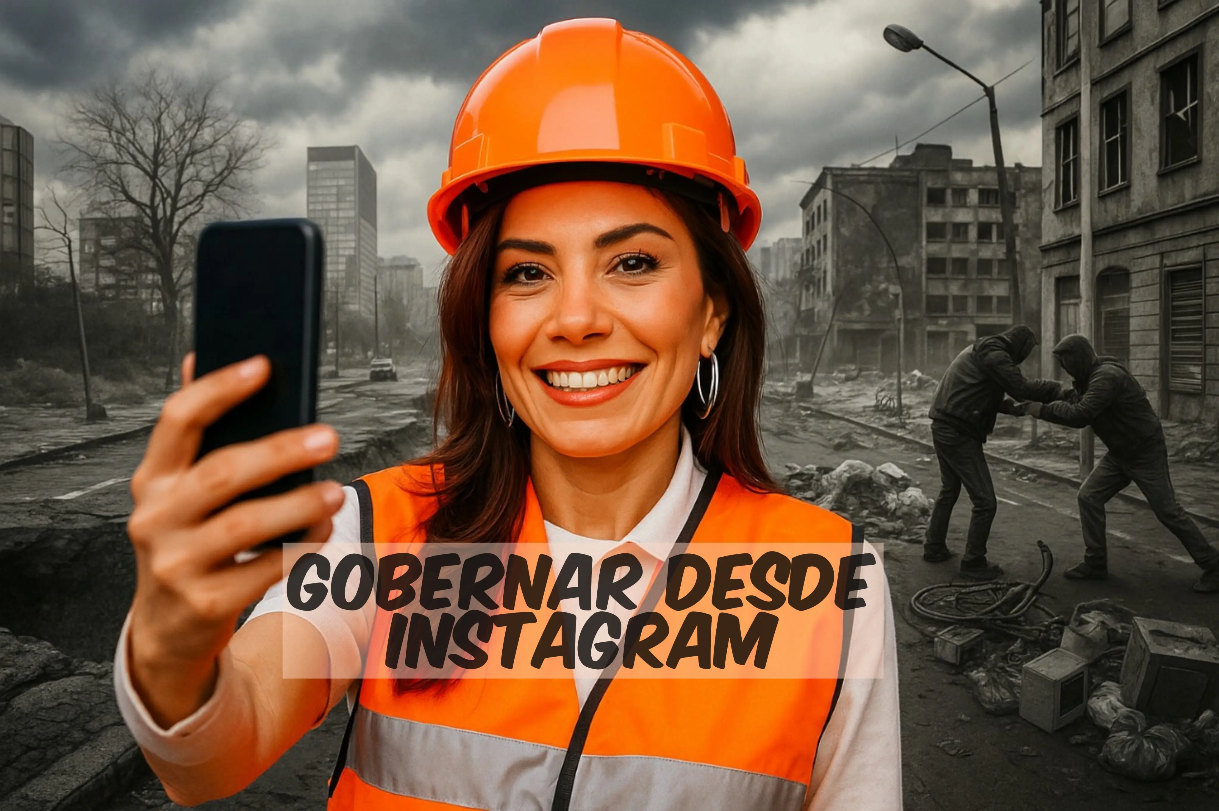 El gobierno de Instagram en la ciudad de los contrastes