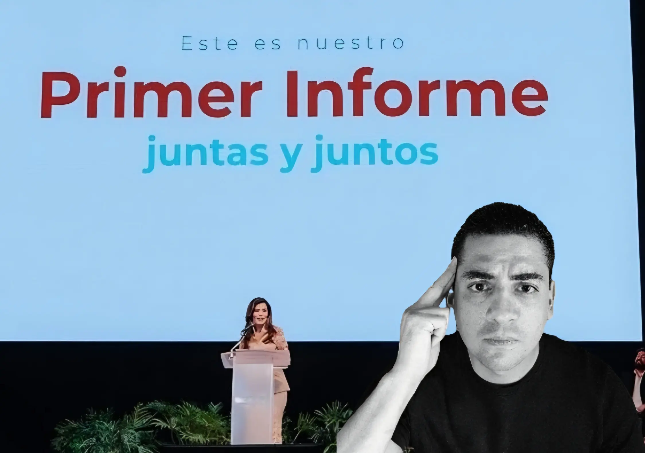 Imagen de La corrupción, la inseguridad y las inundaciones no fueron invitadas al Primer Informe de Verónica Delgadillo